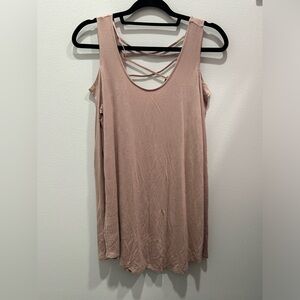 Long sleeve cold shoulder top